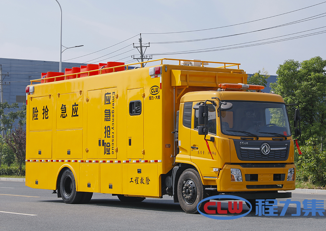 Engineering rescue vehicle