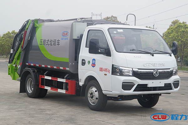 New Dongfeng tuyi 4m³ high-end compressed garbage truck