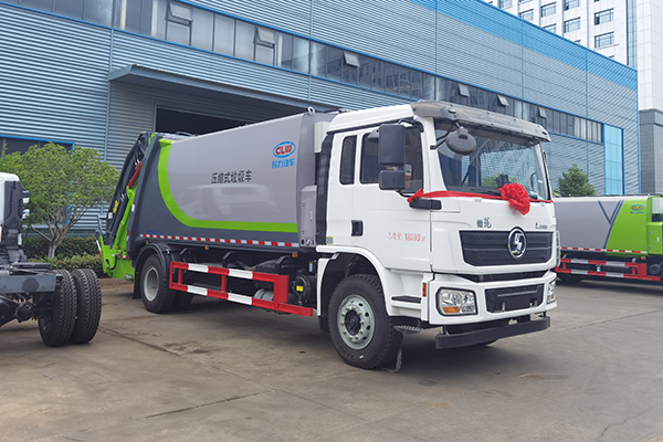 Shaanxi Automobile Delong 14m³ Compressed Garbage Truck