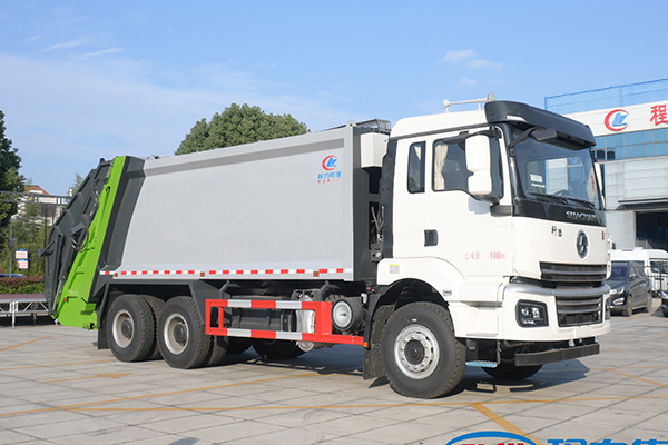 Shaanxi Automobile Shacman 18m³ compressed garbage truck