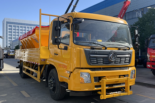Dongfeng 4x2 drive multifunctional ice breaking snow remover truck
