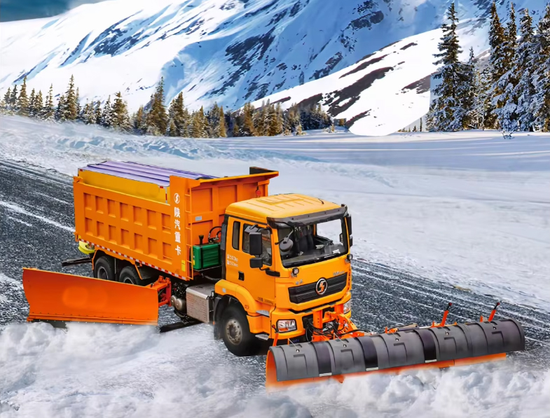 Snow remover truck