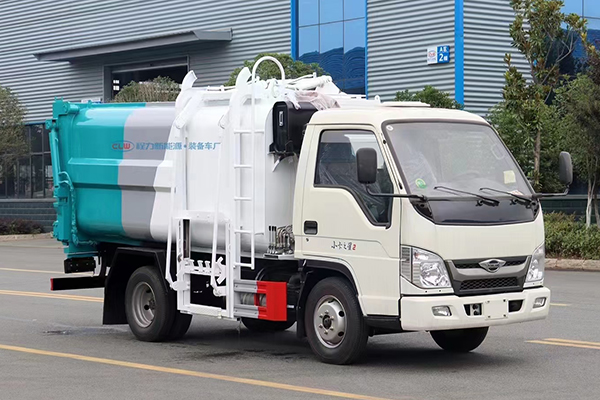 Foton small card 5m³ special kitchen garbage truck compression car