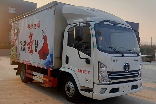 New Shacman 4x2 Drive Multi functional Mobile Stage Vehicle
