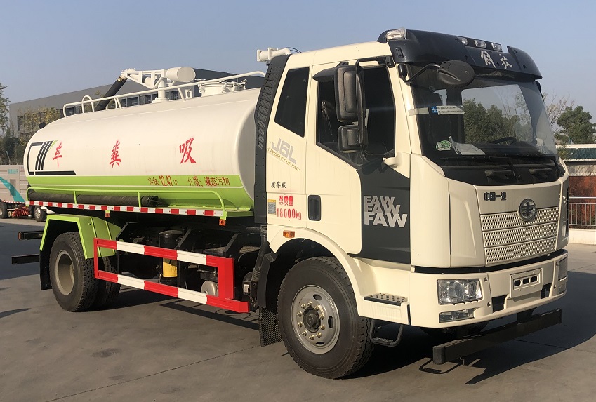 New FAW 4x2 drive 13m³ special manure suction truck