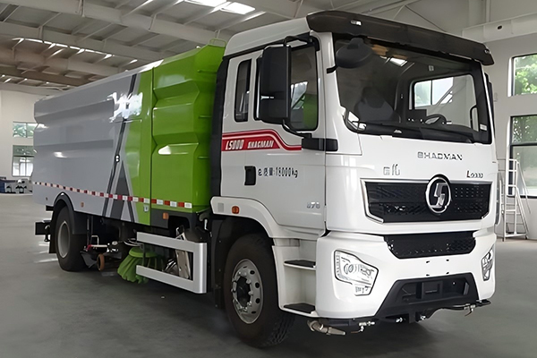 Shacman 4x2 Drive Multi functional High end Cleaning and Sweeping Vehicle