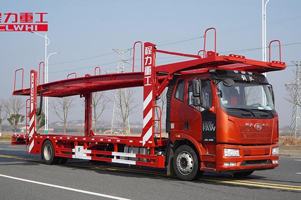 New FAW double-deck Multi functional 4x2 Drive flatbed transport obstacle clearing vehicle