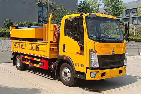 New Sinotruk Howo 4x2 Drive anti collision buffer vehicle