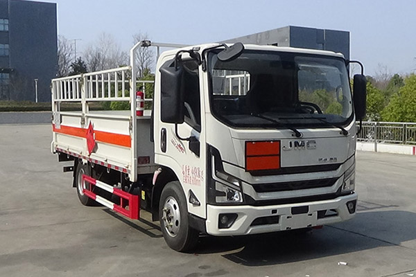 New JMC Isuzu 4x2 Drive gas cylinder transport vehicle flammable and explosive