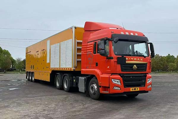 2000KW mobile emergency power supply vehicle, fast energy replenishment Truck