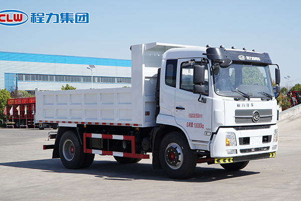 New Chengli 4x2 drive slag transport truck dump garbage truck