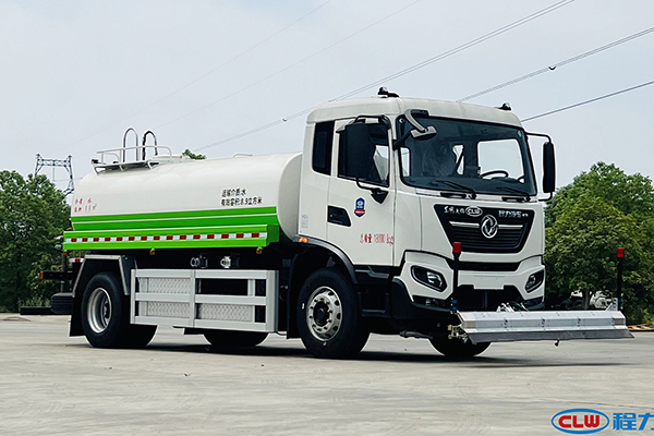 New Dongfeng pure electric new energy 4x2 drive 9m³ cleaning sprinkler truck EV