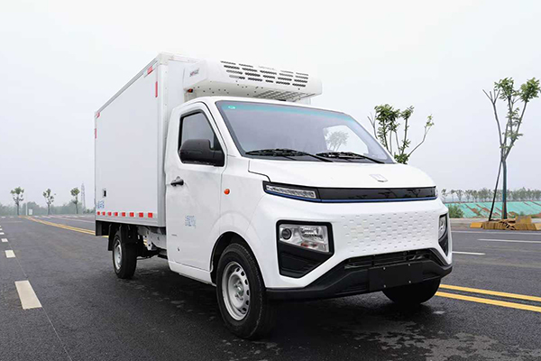 New Geely F1E small 4x2 drive pure electric refrigerated truck For sale EV