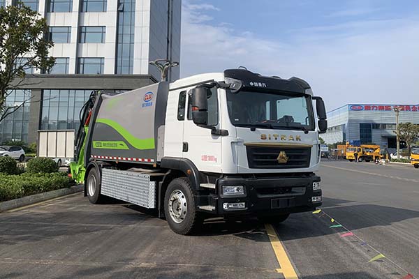 SINOTRUK  SITRAK 4x2 Drive 16m³ Pure Electric Compressed Garbage Truck EV